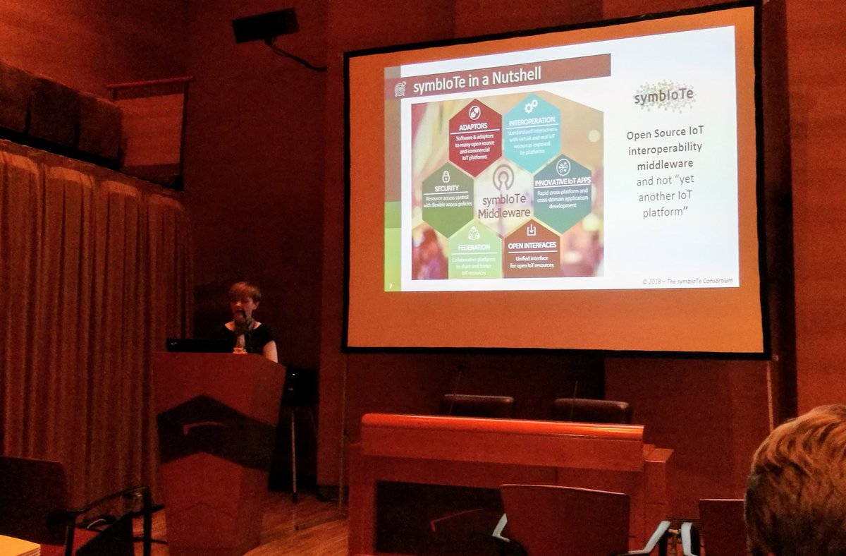 symbiote_h2020's tweet photo. symbIoTe in Action! All the exciting #IoT things that took place in #Bilbao during #IoTweek2018 and #GIoTS2018. 👀 -->https://t.co/mcTbLDrs05
Many thanks to @oelloumi &amp; @LinuxPundit  and looking forward for more collaborations with @BIG_IoT &amp; @fiesta_iot projects! 😀😀 https://t.co/9YpnCDofPK