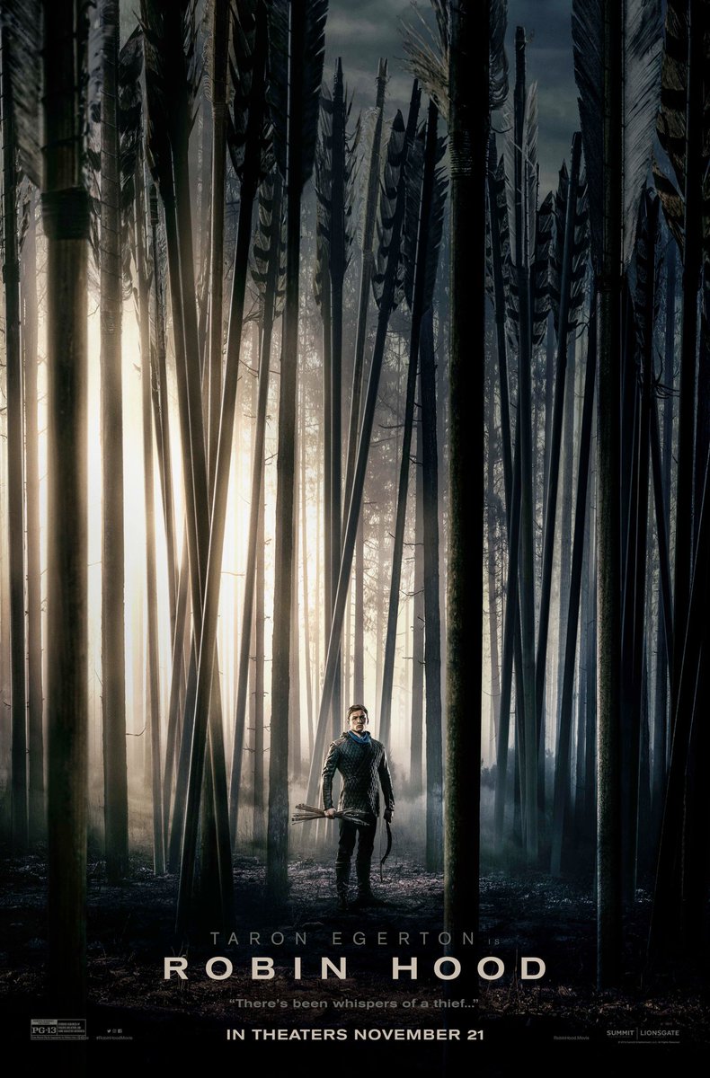 OnlyFilmMedia's tweet photo. #MovieCountdown:
We're exactly five months away from #RobinHood!
Cast: @TaronEgerton, @IAmJamieFoxx, @EveHewson, #JamieDornan, #BenMendelsohn. https://t.co/UkT8AiKz0S