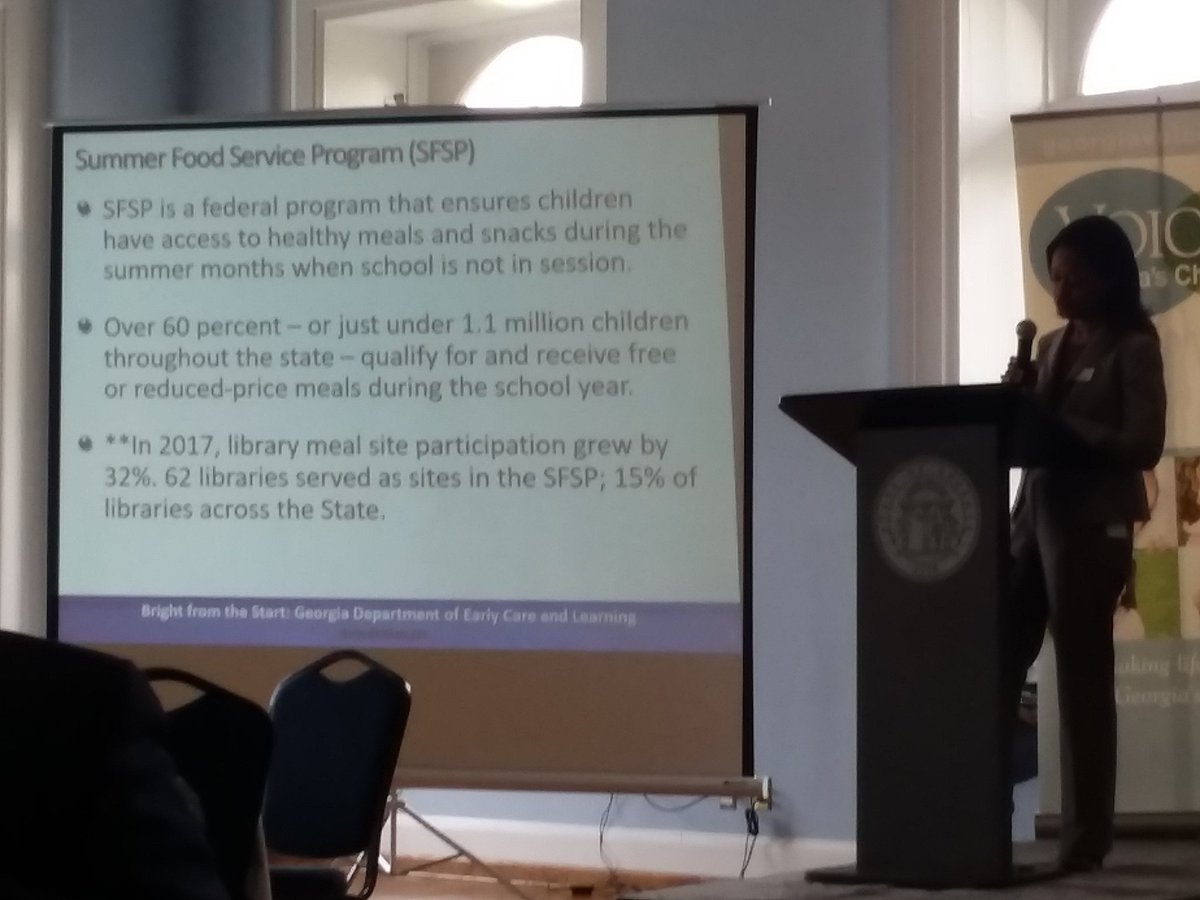 GeorgiaVoices's tweet photo. Over 60% (just under 1.1 million children) of kids in Georgia qualify for free or reduced-price meals during the school year. @GADeptEarlyCare #gacall #foodprogramsforkids https://t.co/7bouRosaiC