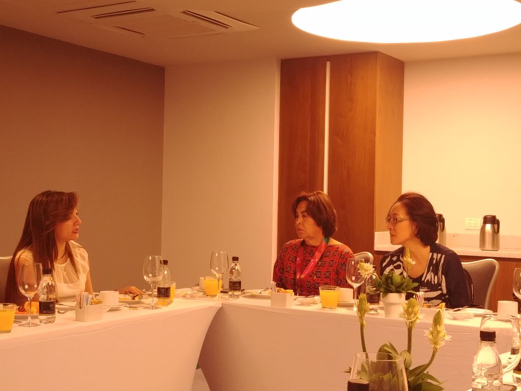 anitabelenmarin's tweet photo. Desayuno de trabajo junto a @HeadUNISDR Representante Especial del Secretario General para la Reducción del Riesgo de Desastres, es un honor como Asambleísta compartir experiencias de este nivel, es una inversión social y política https://t.co/zIjrG0B0e1