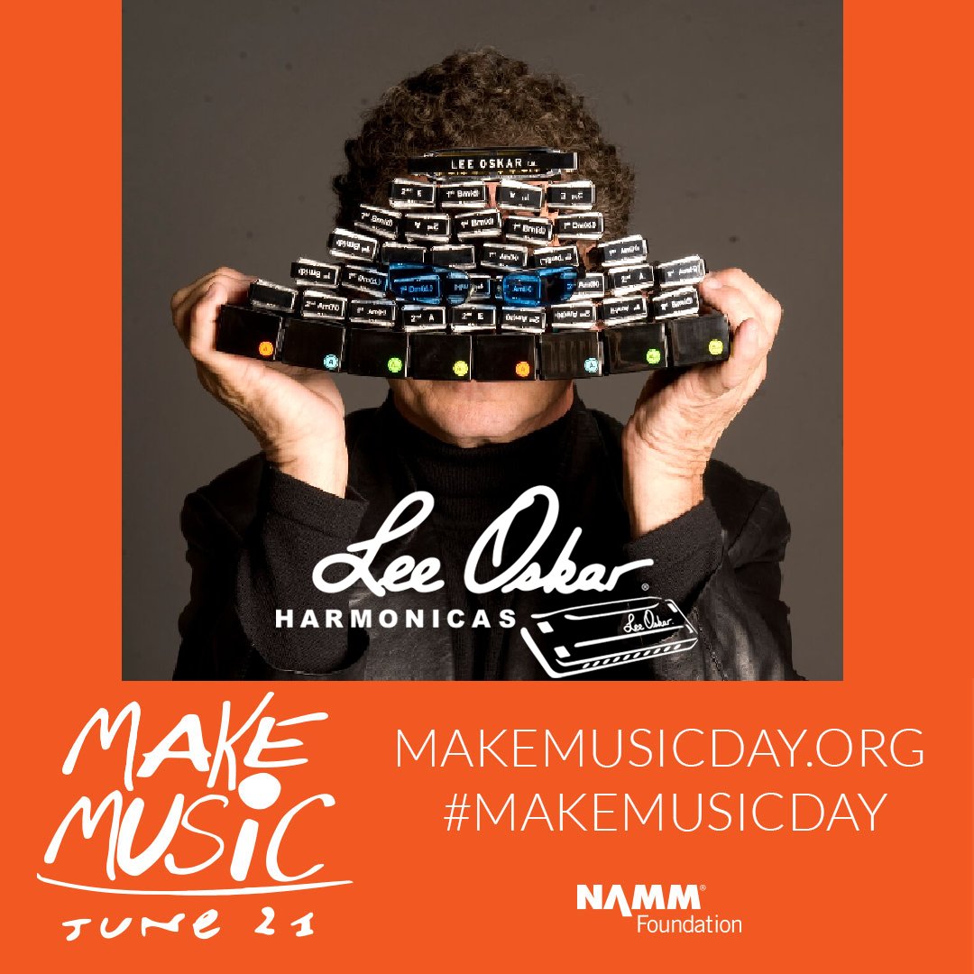 TODAY around the world, let's all make music! bit.ly/2KbGX54 
I LOVE the inclusive, celebratory spirit of <a href="/makemusicday/">Make Music - June & December 21</a>! This special day is exactly what music is all about, the world’s greatest unifier for ALL people to embrace, express, and experience! #MakeMusicDay