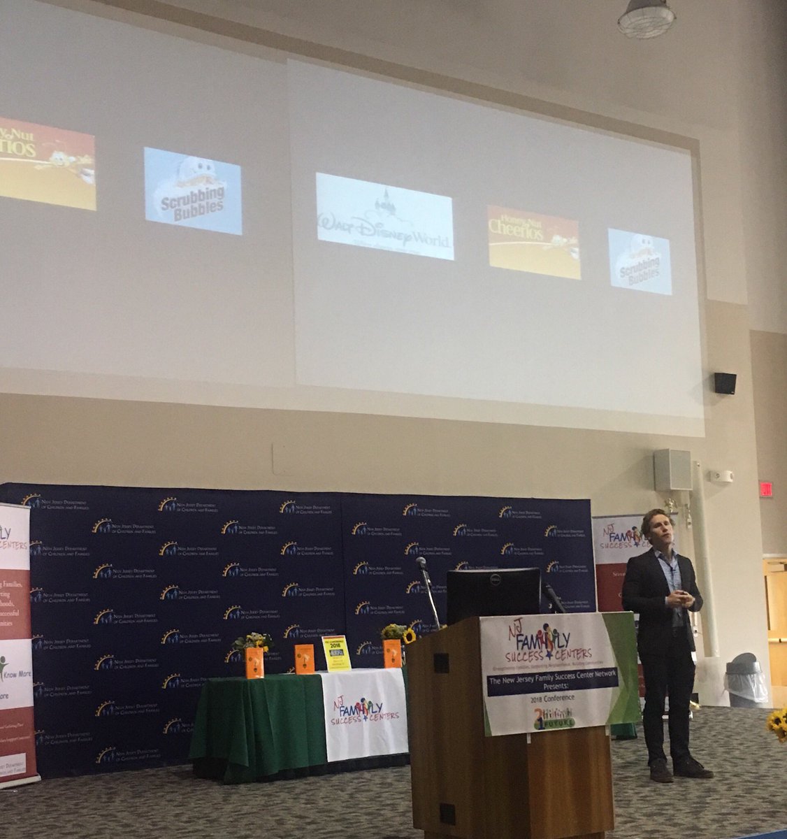 Andrea_Oneal's tweet photo. Professor @j1berger #NJFamilySuccessCenters Annual Conference: Two Generations, One Future #DCF #NewJersey https://t.co/zSa2KIz5Gf
