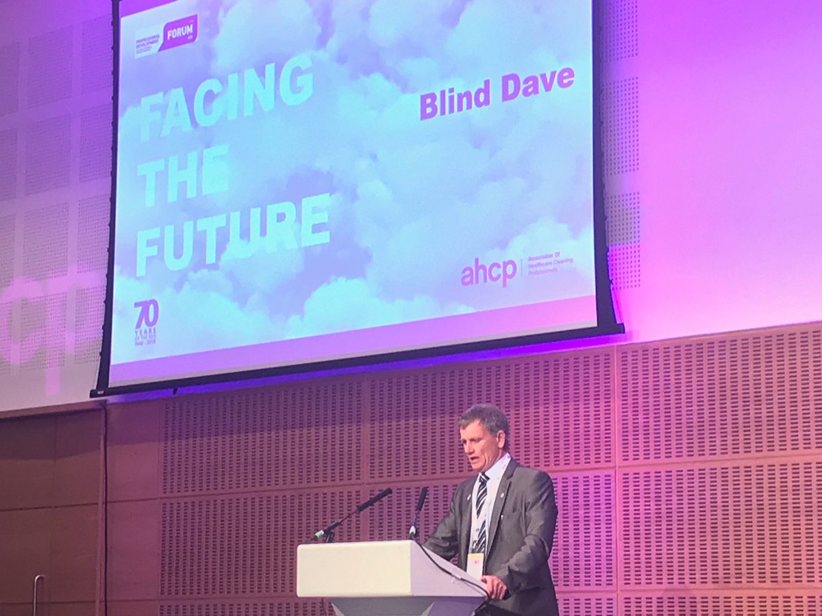 simonsharpe2's tweet photo. #ahcpforum18 Blind Dave. Inspirational. If you think you can’t do something you need to listen to him. https://t.co/0bmfN4YeuE