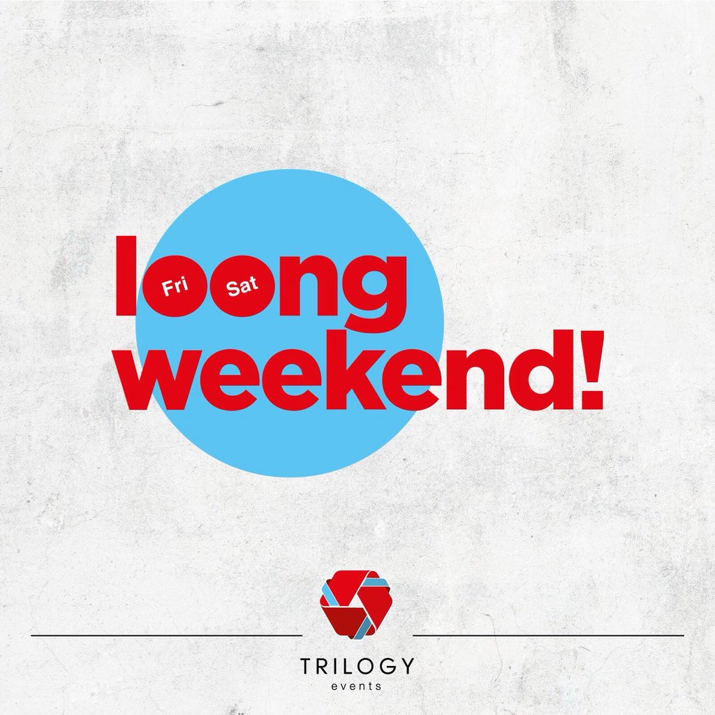 trilogyeventsco's tweet photo. We wish you happy weekend... https://t.co/sHJoriE8KU