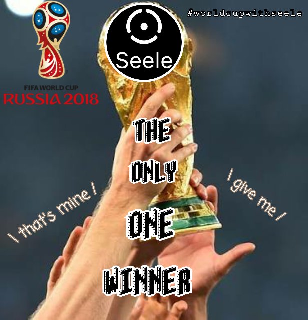 Qupidlover's tweet photo. "There Is Only One Winner"
One That will become a Champion!!!
SEELExWorldCup2018 @SeeleTech 
#WorldCupWithSeele https://t.co/jDaTSAB59M