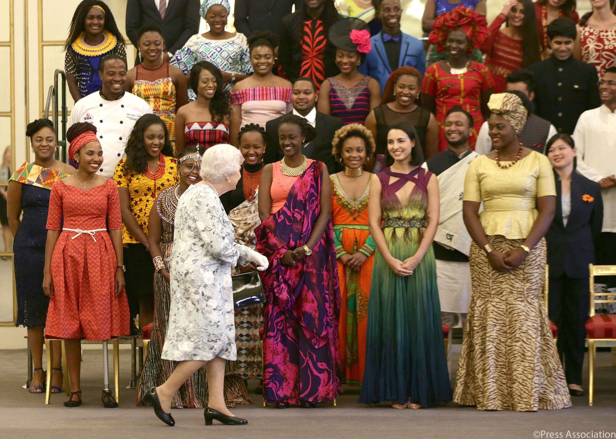 RoyalFamily's tweet photo. On Tuesday 26 June, Her Majesty The Queen, Head of the Commonwealth, will host a reception at Buckingham Palace to present awards to the @QueensLeaders 2018.  #QueensYoungLeaders https://t.co/bXgniXPQkf