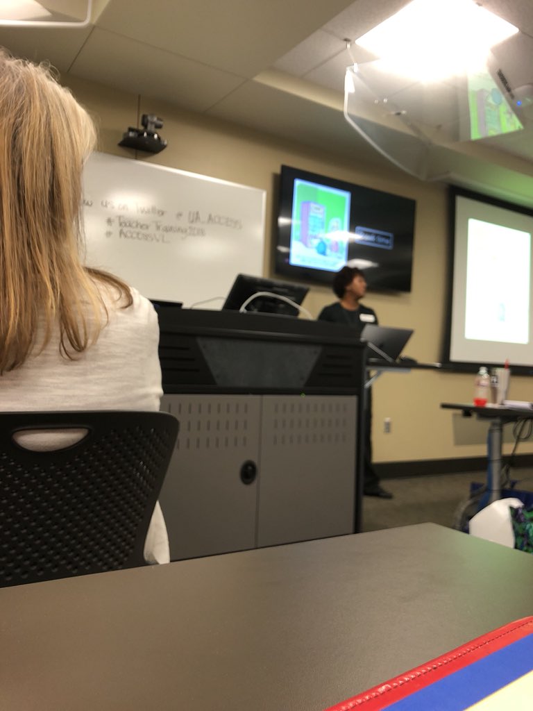 gregpatterson51's tweet photo. Access teacher training at UofA today. #TeacherTraining2018 #AccessVL https://t.co/GtKQH9Cpx9