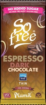 FFFoodAwards's tweet photo. Silver winners of #FFFA18 Bars sponsored by @SynergisFF
are @PlamilFoods So Free No Added Sugar Espresso Dark Chocolate Snack Bar and @Tesco #FreeFrom 5 Twin Packs of Oaty Granola Bars with Honey https://t.co/pkHib8suiY https://t.co/1OpPt3oKaA