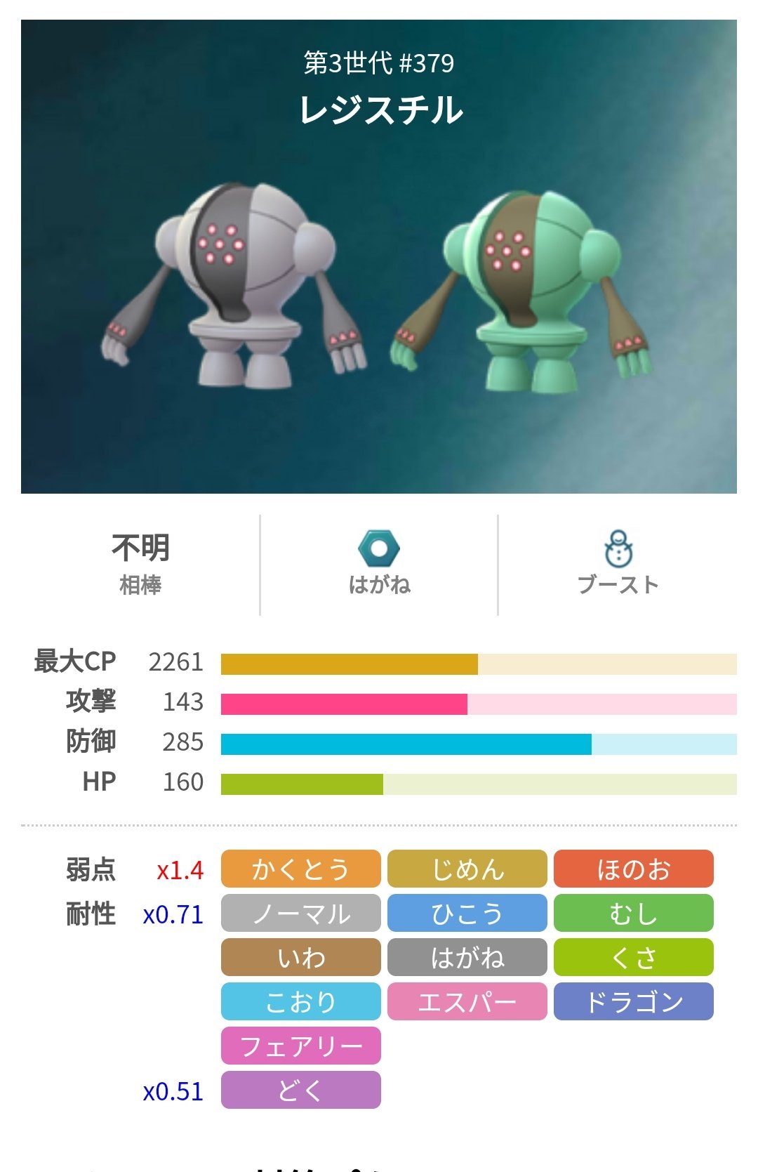 ポケモンgo攻略 みんポケ Twitter પર Lv5レイドボス レジスチル 捕獲時maxcp 1292 ブースト時 1615 レジスチル の種族値 技 T Co Cfpog6il7o ポケモンgo T Co Uawk3yjtz7 Twitter ポケモンgo攻略 みんポケ Twitter પર Lv5レイドボス レジスチル 捕獲時maxcp 1292 ブースト時 1615 レジスチル の種族値 技 T Co Cfpog6il7o ポケモンgo T Co Uawk3yjtz7 Twitter