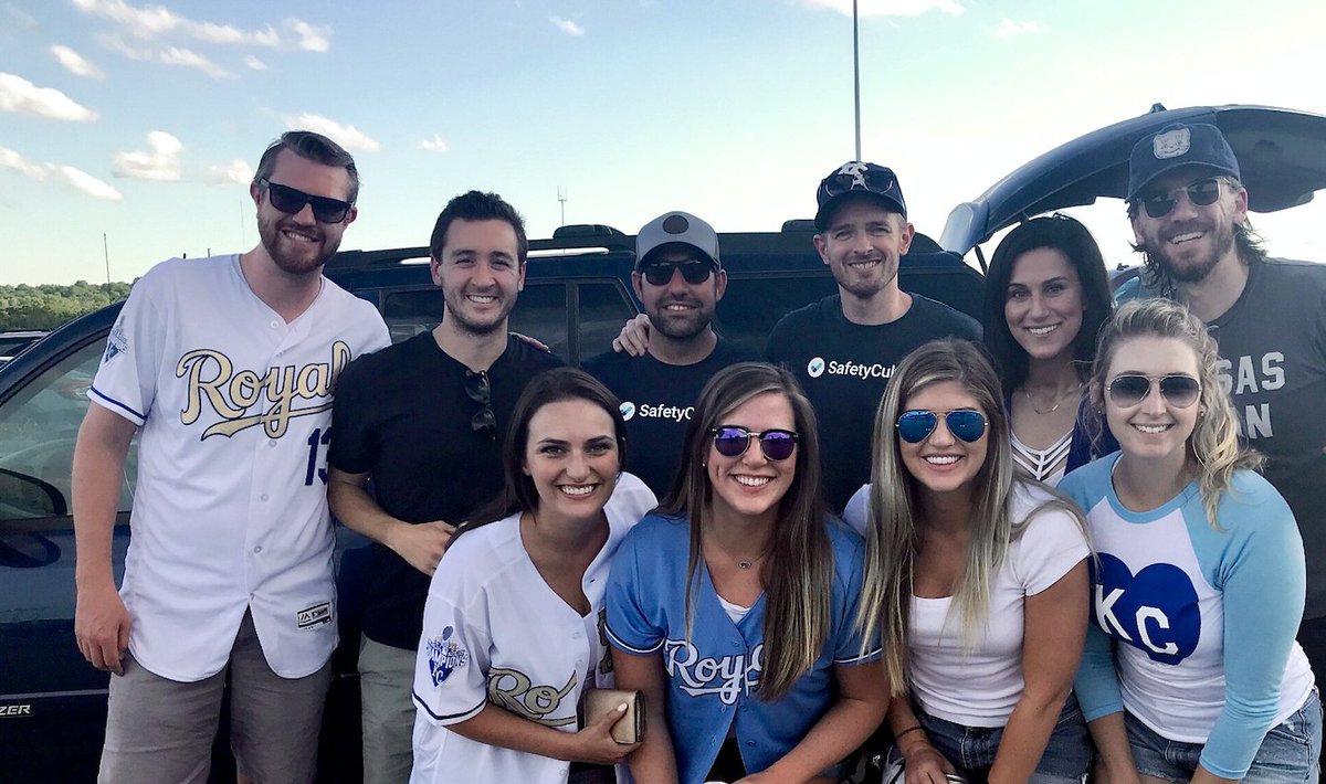 SafetyCultureHQ's tweet photo. What a great night last night watching @Royals baseball. Enjoyed supporting the KC Tech community at the 2nd annual #KCTechNight at the K with the @KCTechCouncil. We had a great time! #KC #SafetyCultureLife https://t.co/qJdbNieb4C