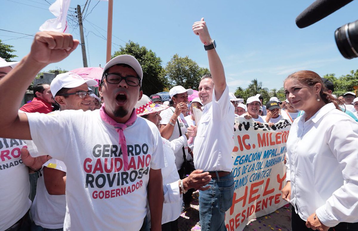 JorgeLeyva_'s tweet photo. Estamos a nueve días para que @gerardogaudiano sea electo #gobernador de #Tabasco #ConLaGente #GaudianoGobernador @polimniaromana @adiazpi @alexiaincomoda @mollynico https://t.co/7byW3AAd1U