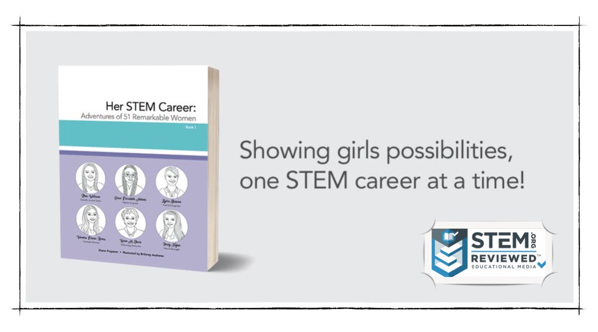 stemdotorg's tweet photo. @HerSTEMCareer is much more than just a non-fiction memoir piece. It's an educational resource to be used to help encourage, guide and even pave the way for young women to enter into #STEM careers. #STEMReviewed 🔰
Available on @Amazon: https://t.co/uehDVfdNQ6 https://t.co/aNenXN6899