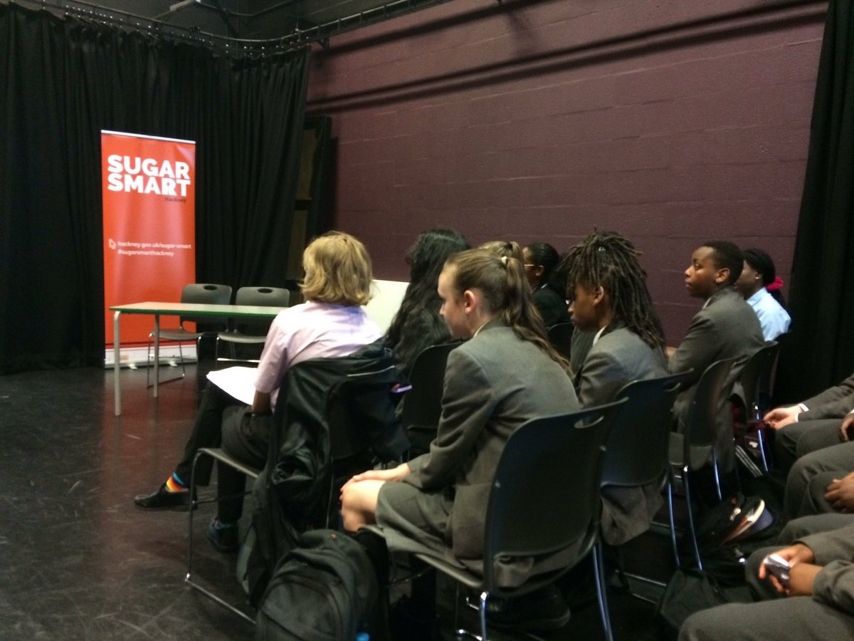 hackneycouncil's tweet photo. Timely debate on the @MayorofLondon proposed ban on junk food ads to tackle obesity in children and young people @ClaptonGA with the @mayorofhackney @MayorofLondon Food Policy Team and @HackneyFood #sugarsmarthackney https://t.co/Ot5SWZDWFg