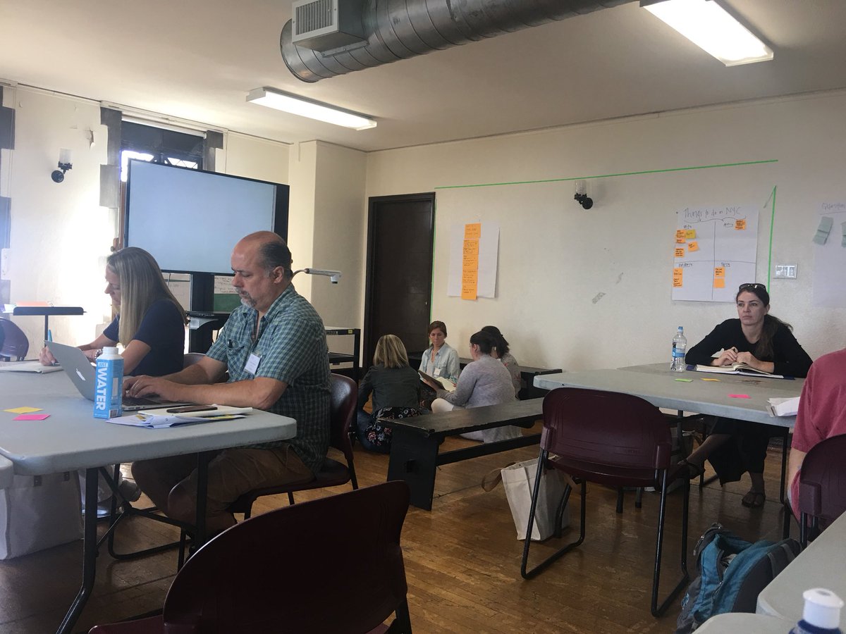 lforbesSCE's tweet photo. Working on Opinion Writing in my small group session. Such practical strategies to implement  for success in the classroom. #TCRWP #HSEinNYC @SCECougars https://t.co/yTRLV4177d