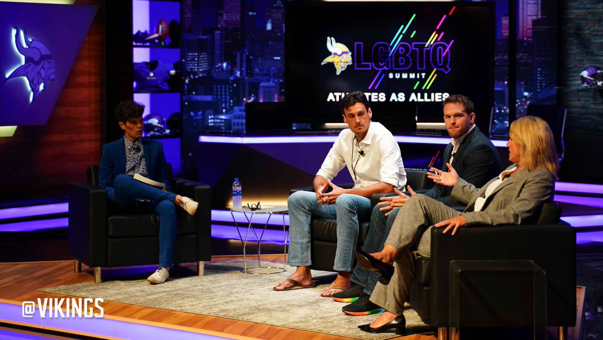 We're excited to be hosting the #VikingsLGBTQ Summit at our facility today. https://t.co/TajoObYbxE