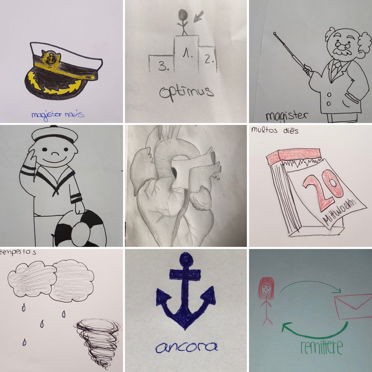 ninatoller's tweet photo. WOW! Muss es so sagen: Bin wirklich von den krassen #Skills meiner #Schüler geflasht 🤩😎
Wollte #Lernmethode, die wir letztens diskutierten, für neue #Latein-Lektion ausprobieren. Hatte nicht DAMIT gerechnet. Darf sie alle veröffentlichen – bald also neuer Blogpost 😃 https://t.co/00l3DC1jrd