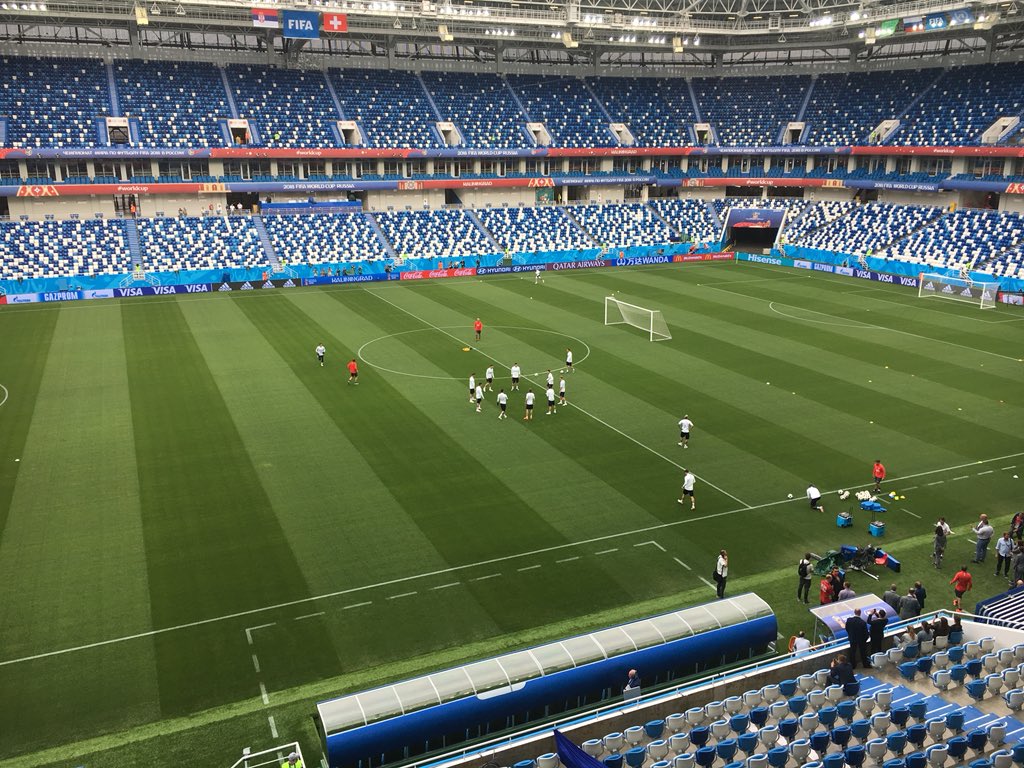 Rene1969Weber's tweet photo. Schweizer Abschlusstraining in Kaliningrad. https://t.co/sDcA0awJ6h