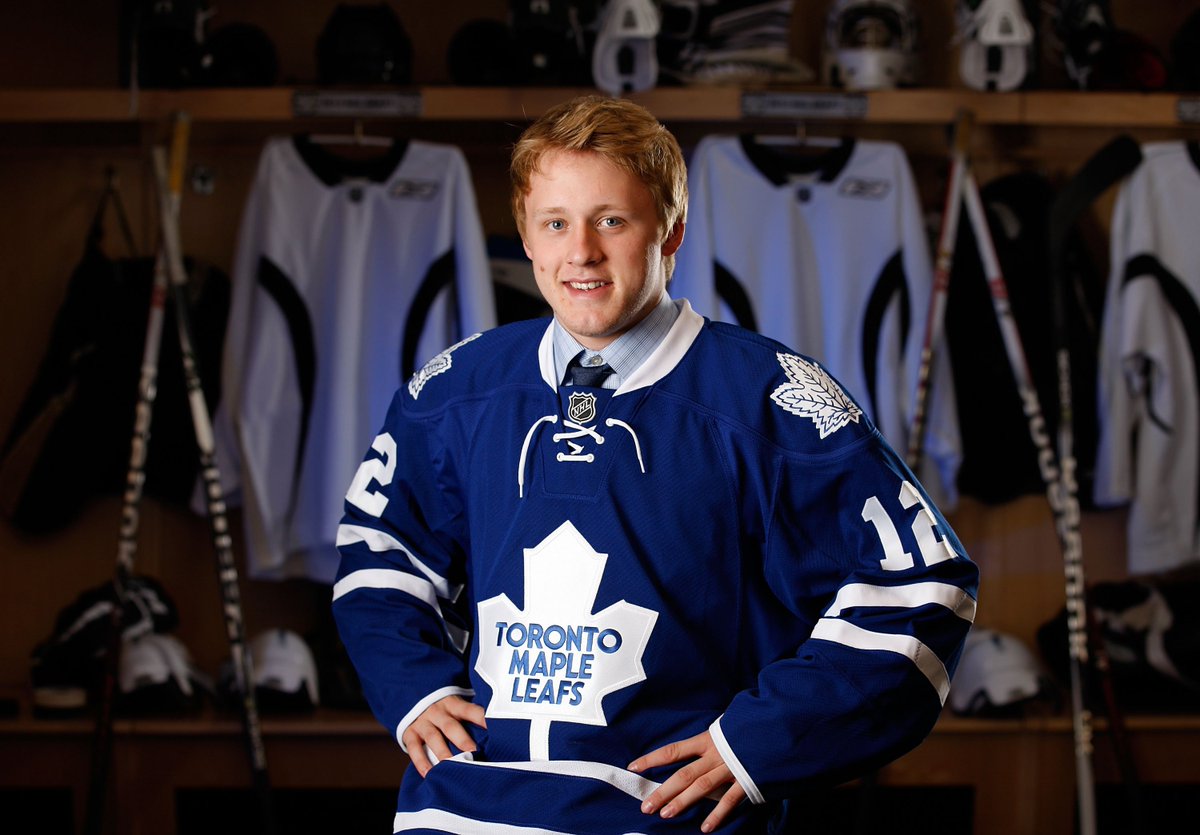 MapleLeafs's tweet photo. It's a little bit of a #NHLDraft themed #TBT as we look back at some of our current @MapleLeafs on the big day. https://t.co/jw8b8K9CiL