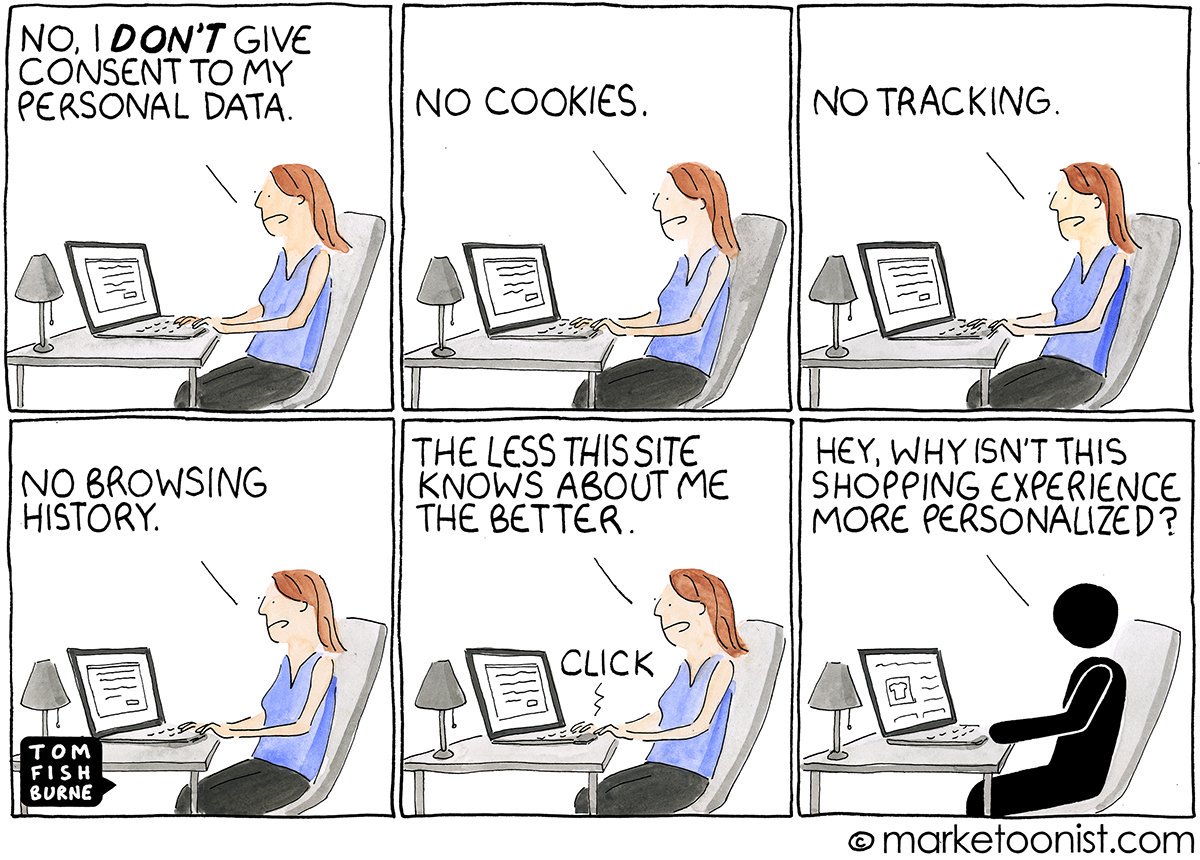 shopinapp's tweet photo. Privacy & personalization? Your wish is our command 👩🚀 #ShopinApp #OwnYourData https://t.co/bwmv9eGoYm