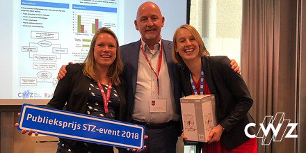 CWZNijmegen's tweet photo. Lotte Hamel wint #STZ-Innovatiechallenge! Haar Triple M onderzoek naar de behandeling van miskramen met medicijnen is gekozen tot beste innovatie van topklinische ziekenhuizen. Gefeliciteerd Lotte! Lees hier meer over haar Triple M onderzoek: https://t.co/3rIxISxDlZ https://t.co/afp1ydHn6t