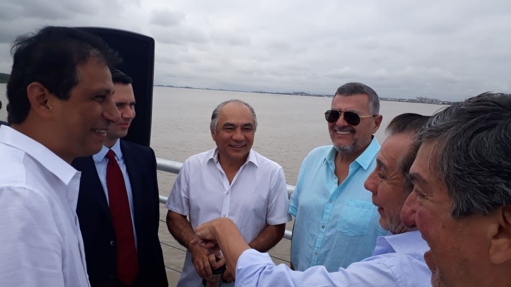 SECOB_Ec's tweet photo. ¡Buenas noticias para Guayaquil! Cumplimos con entregar la obra de reconstrucción Puente Guayaquil – Santay. Este puente conecta a los habitantes de Santay con la ciudad generando reactivación económica y turismo. Junto a @GoberDelguayas recorrimos la infraestructura. @Lenin https://t.co/D7LZZYr1ku