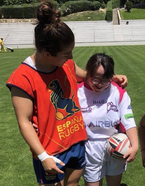 🏉 El rugby, pionero en los CESA Inclusivo en edad escolar de este sábado en Valencia 💪 <a href="/deportegob/">CSD</a> <a href="/F_Sanitas/">Fundación Sanitas</a> @mapamagob #CESARugbyinclusivo ferugby.es/noticias2.php?…