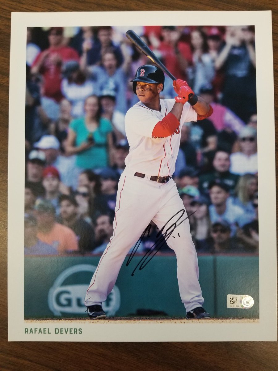 Hey New Milford students!  If you participate in summer reading <a href="/newmilfordpl/">New Milford Library</a> you have the chance to win this autographed picture, tickets and many other great prizes.  Thank you <a href="/RedSox/">Red Sox</a> <a href="/GoYardGoats/">Hartford Yard Goats</a> <a href="/NewBritainBees/">New Britain Bees</a> for you generosity