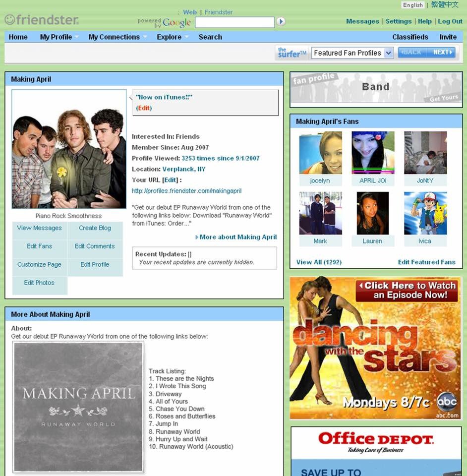 setsconsultancy's tweet photo. #TBT Tech: Friendster
Friendster was launched in 2002, and essentially took what Xanga was used for and made its mission much more clear and concise.
#SETSConsultancy #CreativeAdAgency #Consultancy #Consulting #TBT #ThrowBackTech https://t.co/460l1fJjZA