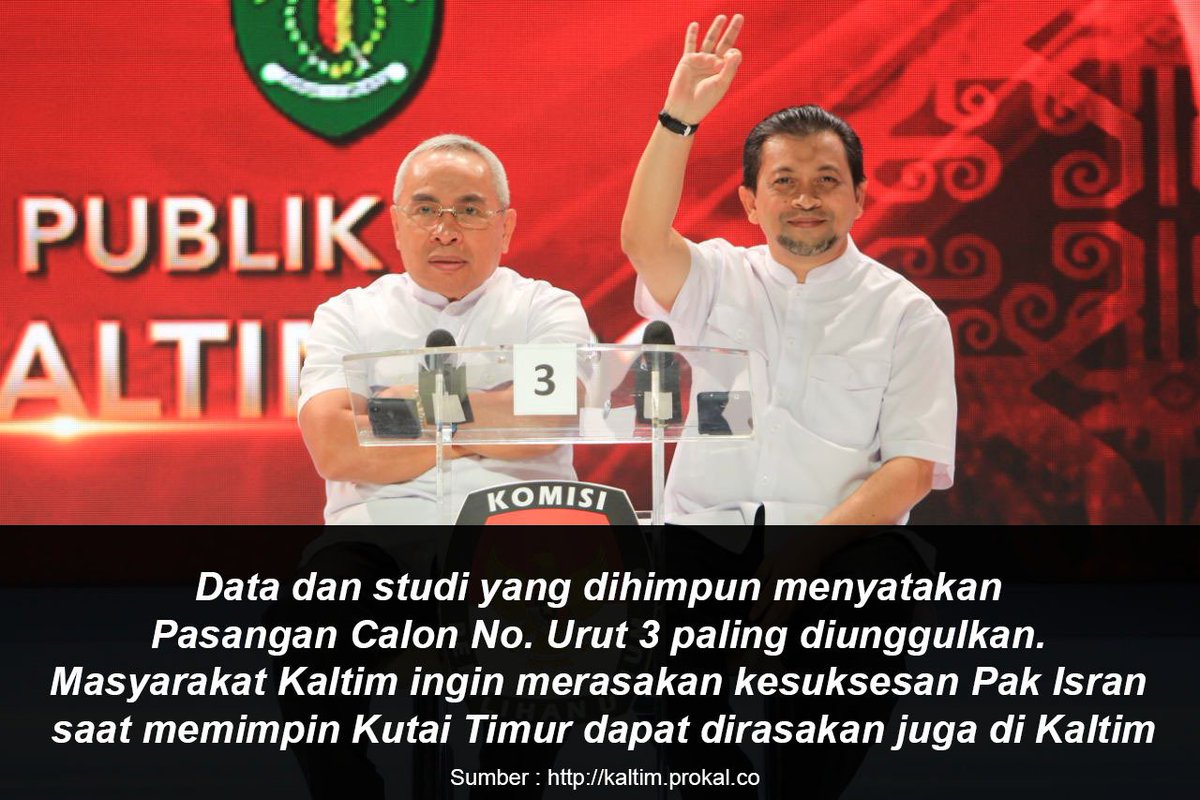 BadarIklima's tweet photo. Kesuksesan di Kutim pada masa kepemimpinanny pak isran membuat masyarakat Kaltim yakin jika ia dapat merubah Kaltim menjadi provinsi yg lebih baik lagi
@Gerindra 
#IsranHadi 
#MenujuKaltimBerdaulat https://t.co/JWE56mf0Ui