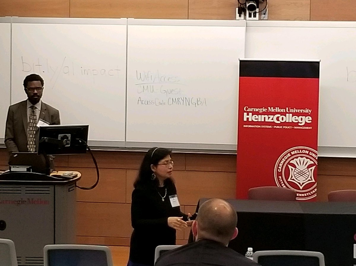 MITActionLearn's tweet image. Assistant Director Joseph Browne and #mitEMlab professor Sharmila Chatterjee discuss the impact of MIT Sloan Action Learning on the student learning experience at #LEPEConference @CarnegieMellon