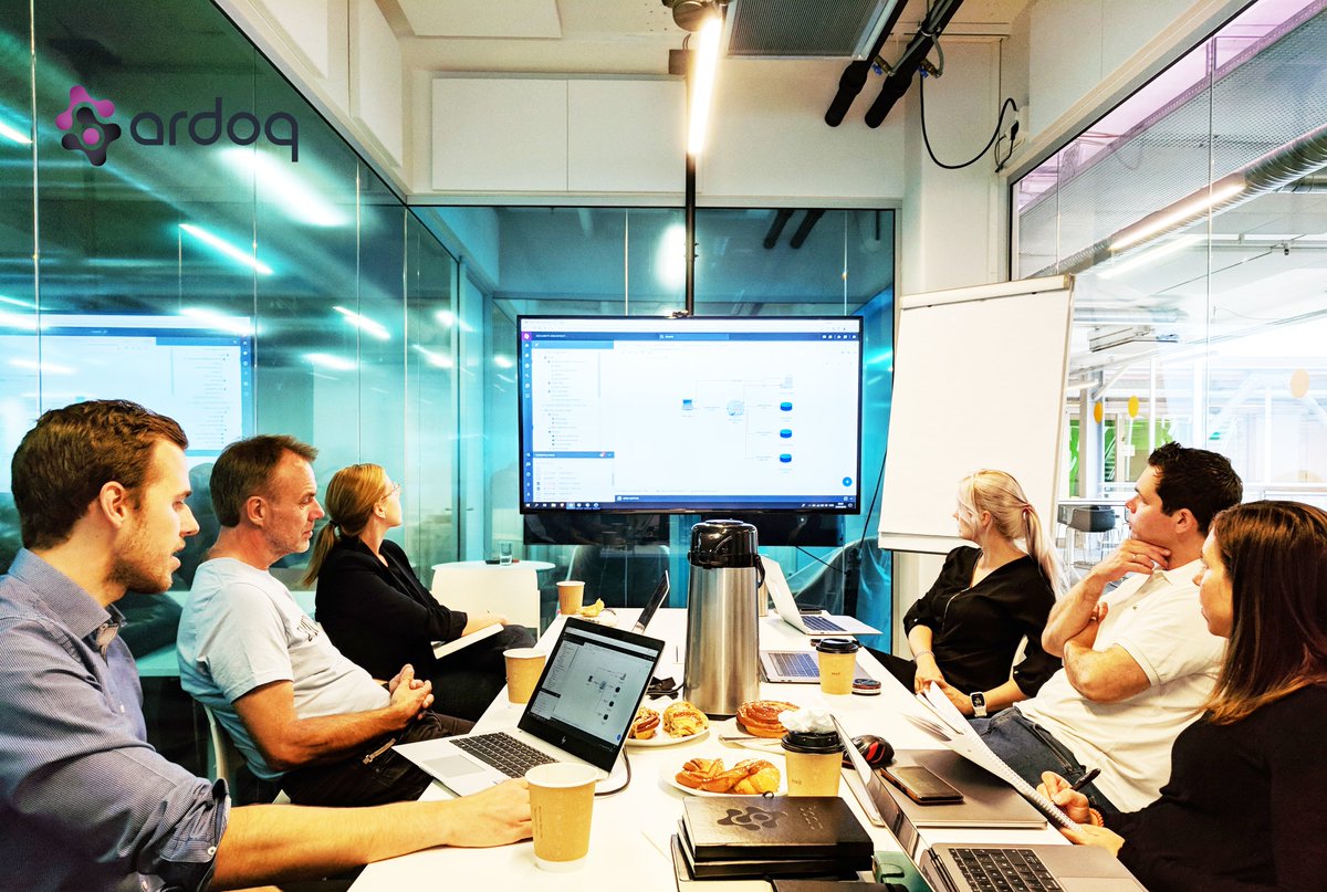 ardoqCom's tweet photo. We had some special guests today: the Norwegian Police ICT Department. They showcased how they are using Ardoq for #SecurityArchitecture. Join our upcoming webinar so you can get new ideas on how to use our #EA platform in your organisation: https://t.co/HhX3KMw4AQ https://t.co/gi5pmuYuR1