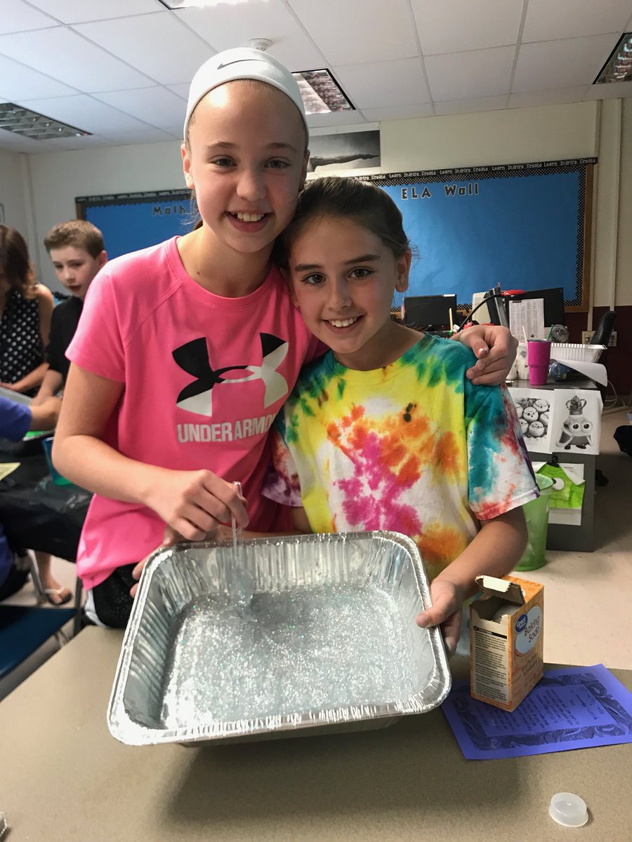 PrincipalofWMS's tweet photo. Making slime in Grade 5!! #funinjune #mccarthypride #lovescience https://t.co/PN83Awns4q
