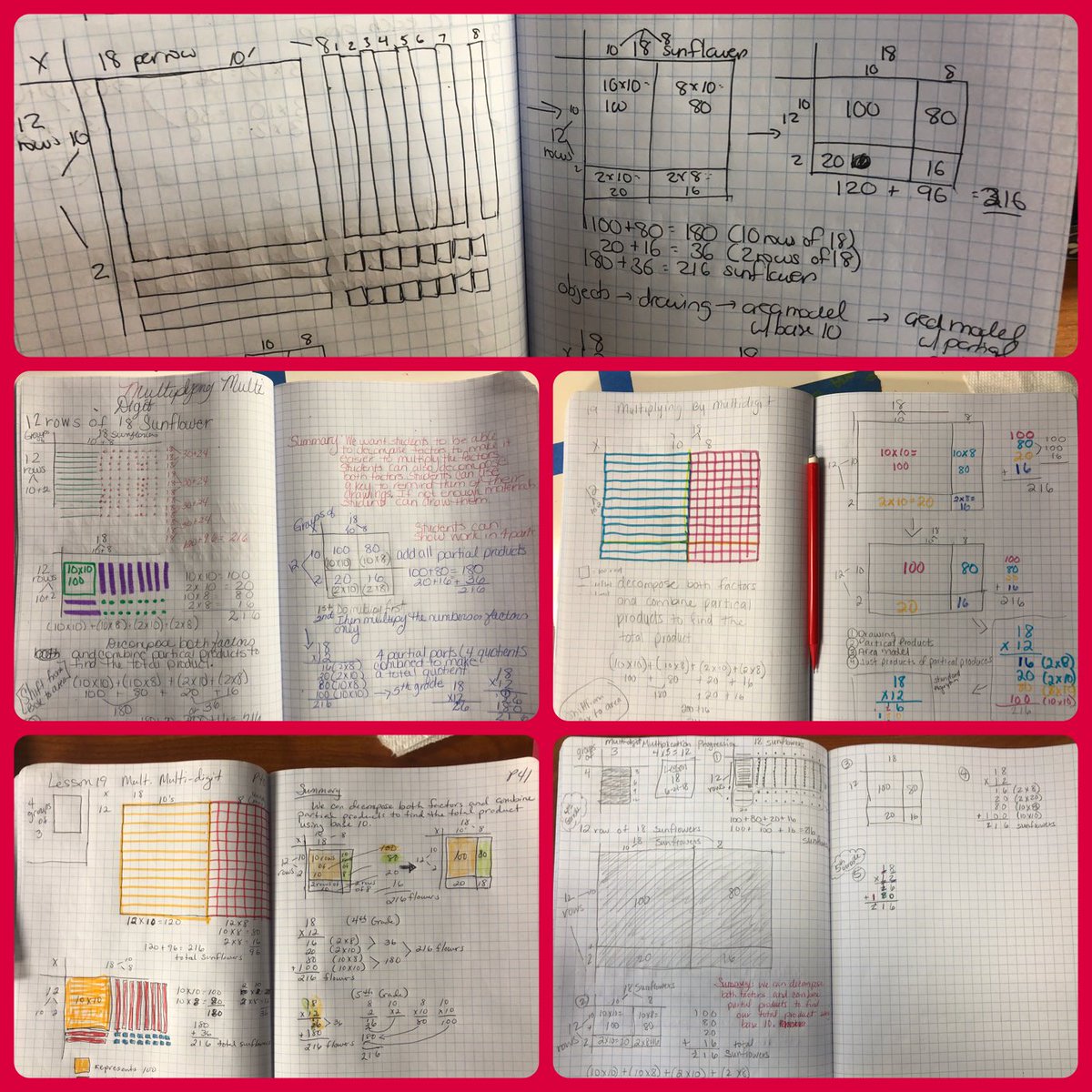 auspies's tweet photo. Journals are such a powerful tool to record &amp; compare math strategies summaries and reflections #ThinkingMath @G8rtchrHeather @becpittard @christina81883 @AshFrenchSaid #CoreAdvocates @4flstandards @CKWallin https://t.co/oOJBm05cu9