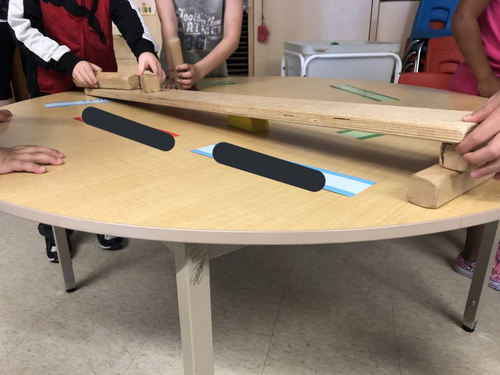 FDKRM123's tweet photo. Can you make the wood balance and can you make it balance with loose parts? #provocations @TayShoresPS https://t.co/orOqrckl1Y
