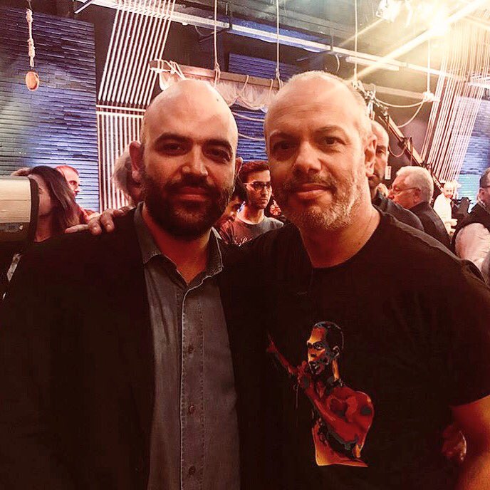 Con Roberto Saviano, dalla prima pagina di Gomorra all’ultima puntata di Propaganda Live, e ora più che mai #Saviano #propagandalive