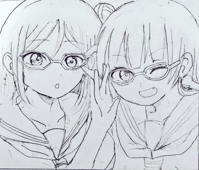下描きー👓 