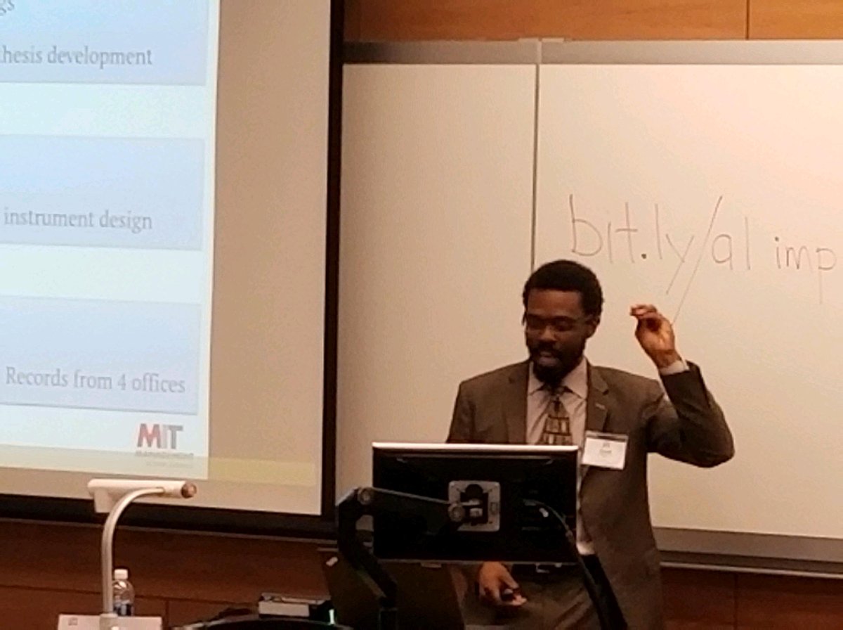 MITActionLearn's tweet image. Assistant Director Joseph Browne and #mitEMlab professor Sharmila Chatterjee discuss the impact of MIT Sloan Action Learning on the student learning experience at #LEPEConference @CarnegieMellon