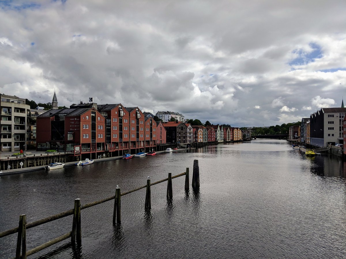 Manolinaqua's tweet photo. A last minute addition to our schedule leads to an overnight stay in #Trondheim. On the go breakfast and a hangout from a hotel. We are ready for #NSL and #RoyalSalmon tomorrow!

#ManolinInNature #Aquaculture

#SalmonGroup @bjorgolfur @hatchblue1
@NCESeafood @BTOnews @DNB_Bank https://t.co/kzlA1eh46o