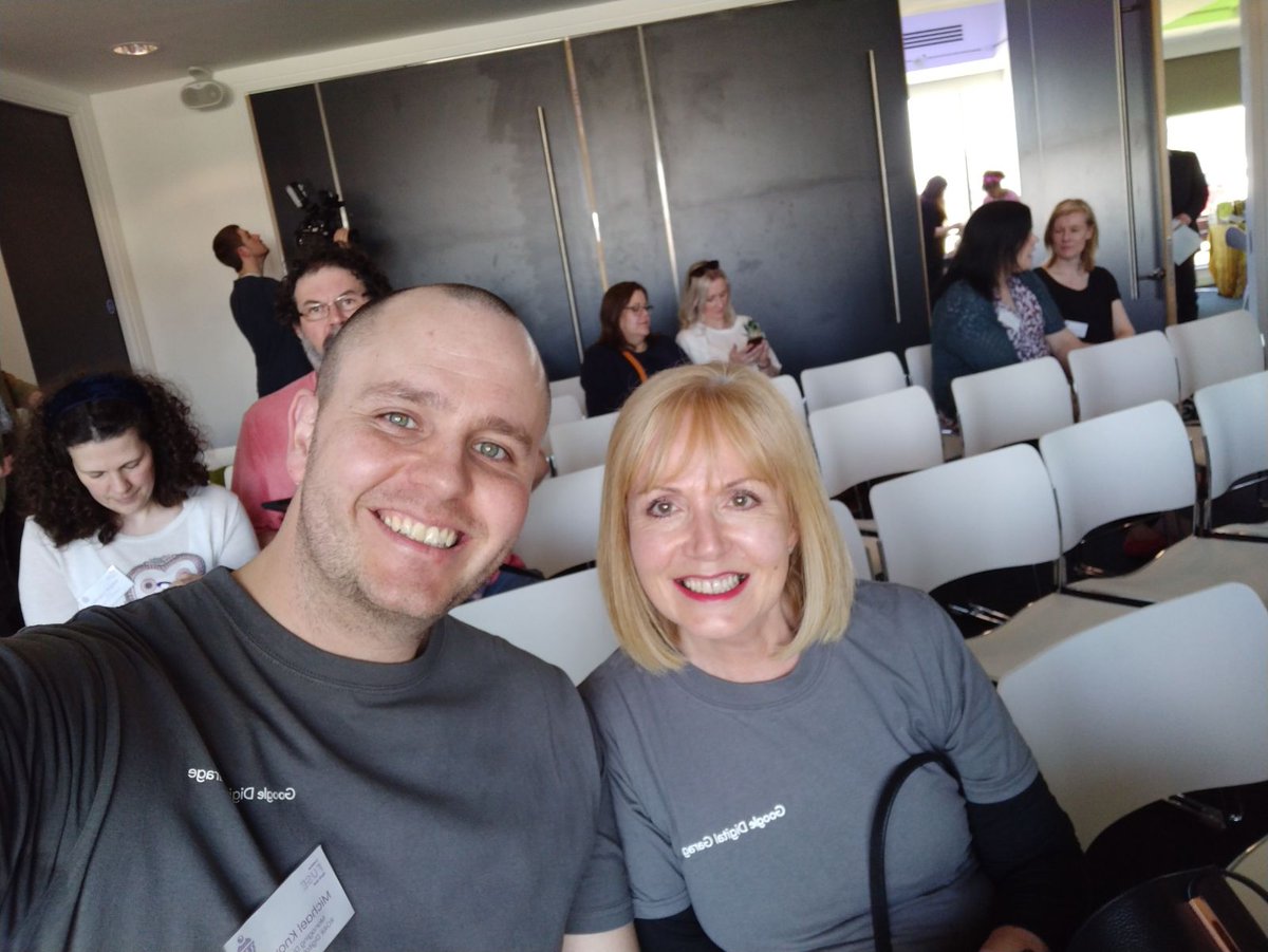 Michael and Ann for the Digital Garage