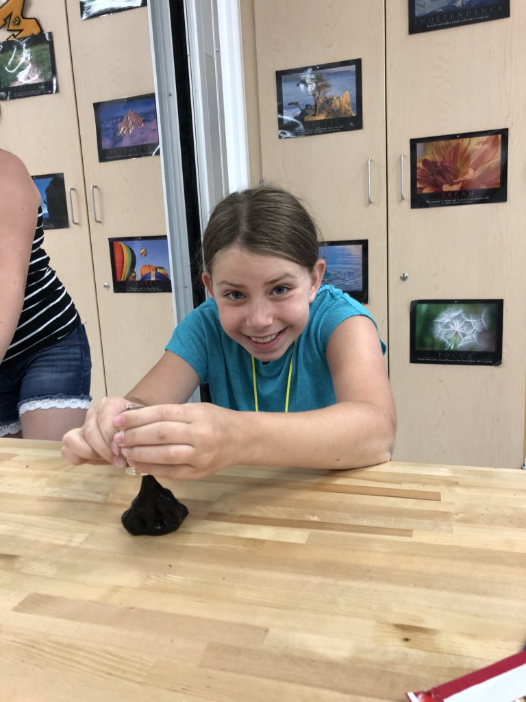 JenK3131's tweet photo. Magnetic slime was a hit!! #MontourProud #STEAMCamp https://t.co/GIkJS6stlZ
