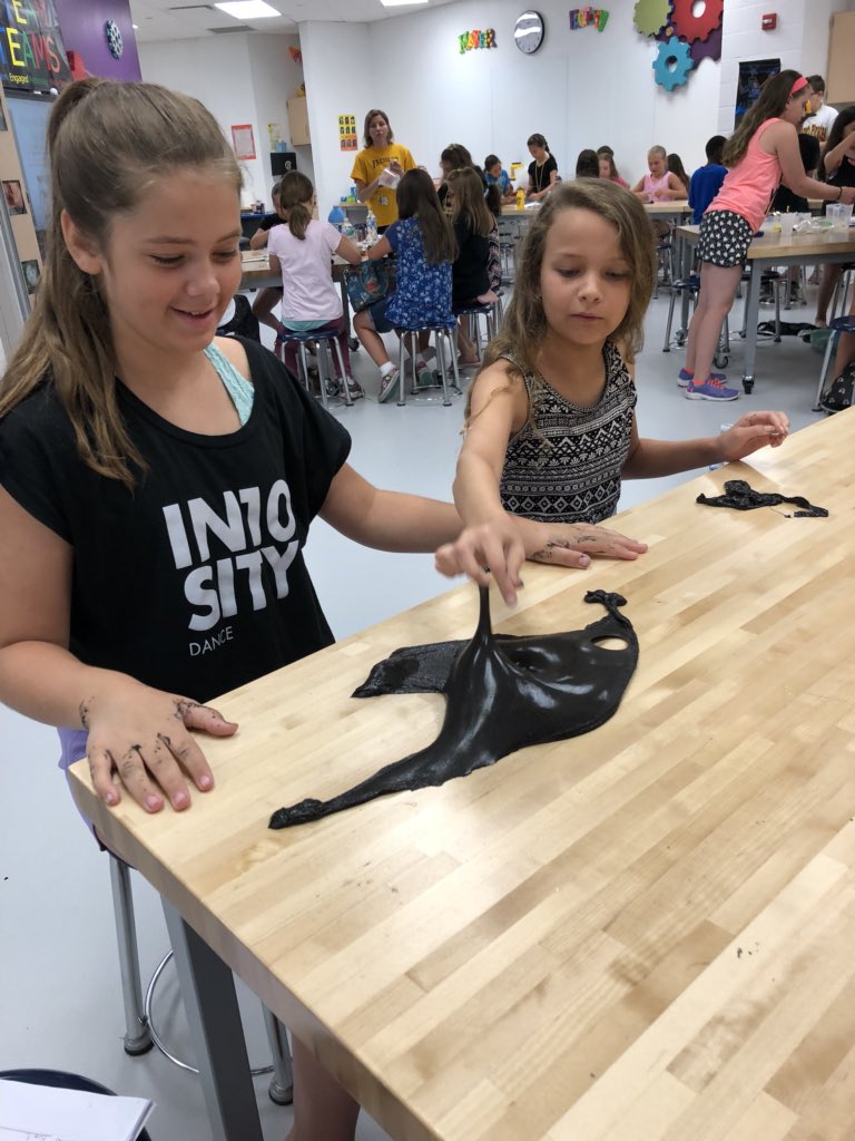 JenK3131's tweet photo. Magnetic slime was a hit!! #MontourProud #STEAMCamp https://t.co/GIkJS6stlZ