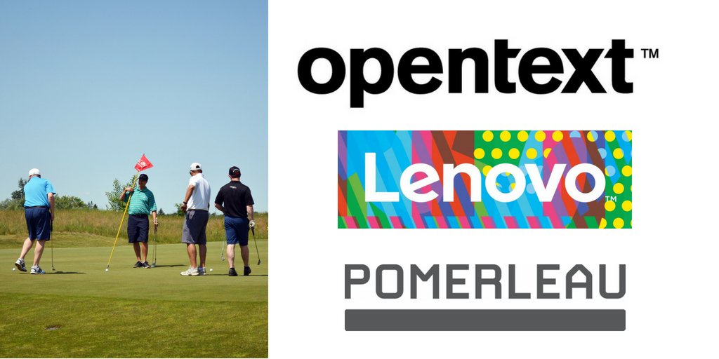 IngeniumCa's tweet photo. Looking forward to welcoming teams from title sponsor @OpenText and gold sponsors @lenovo and @pomerleau to #TeeOffForeTech on June 22 @_GreyHawkGC  https://t.co/7AeB3i8nx1 https://t.co/tjmP5SyXbU