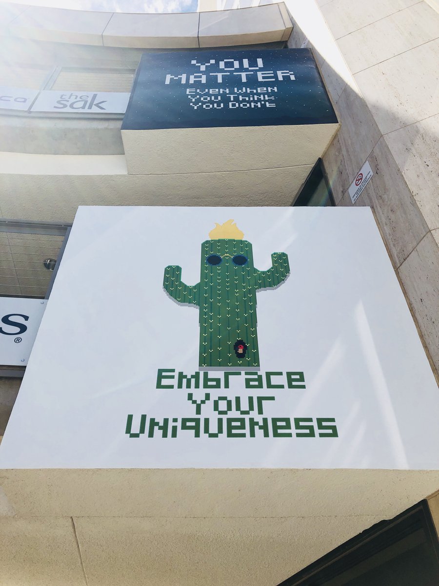 ZapposInsights's tweet image. Love the cool architectural features on the outside of the Zappos office that are the PERFECT place for subtle sticky note reminders for our employees. :) #notsubtle #atall #beyou #causeyourock