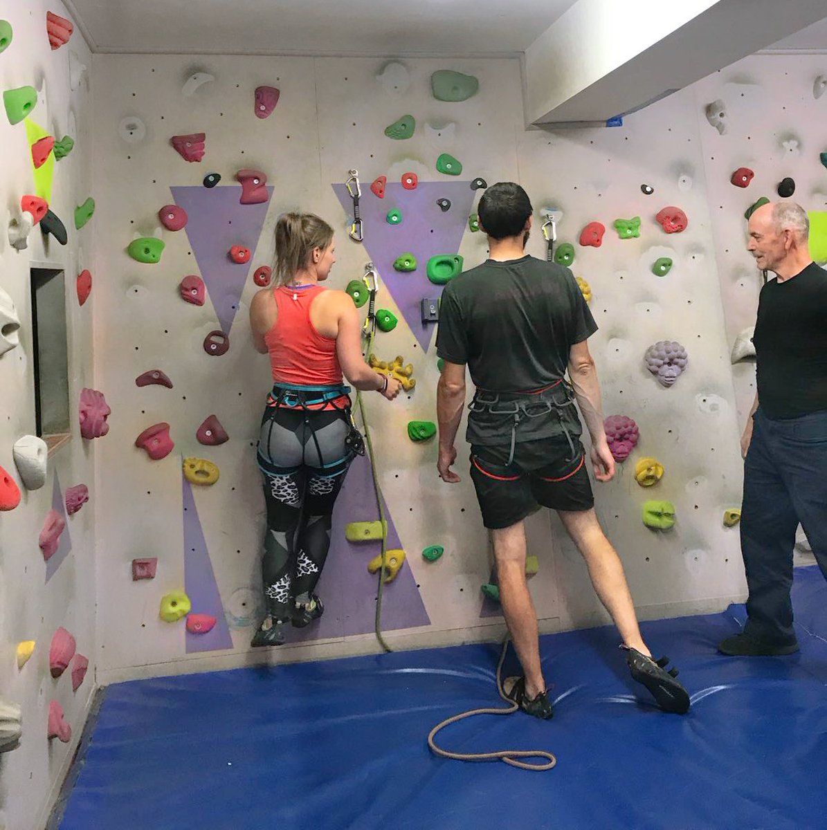 WarehouseClimb's tweet photo. Some shots from today’s Climbing Wall Development Instructor course with some of the @WarehouseClimb team held by our Technical Advisor, Tony Penning 👍👊
#CWDI #climbingdevelopment #climbingwall #climbingtraining #climbinginstructor #alwayslearning https://t.co/tziX1mXPmR