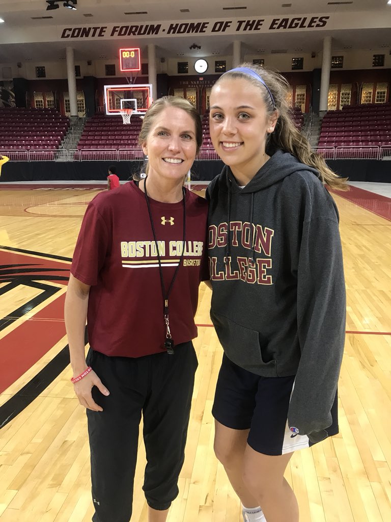 PMordarski's tweet photo. @BayStateJags @bc_wbb Coach Mac and her staff are amazing!  #BCEliteCamp #EaglesWillFly https://t.co/AlMZwufX1n