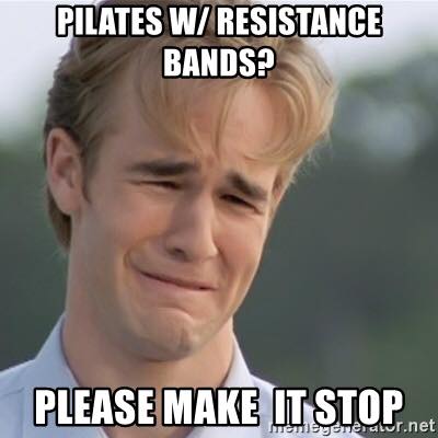 PilatesMad_HQ's tweet photo. Why tho? #pilates #pilatesmeme #meme #funny #monday #MondayMorning #MondayMotivaton #pilatesinspo #pilatesmad #resistanceband #resistance #pilatessystem #pilatesquipment https://t.co/lm6TWhO6V8