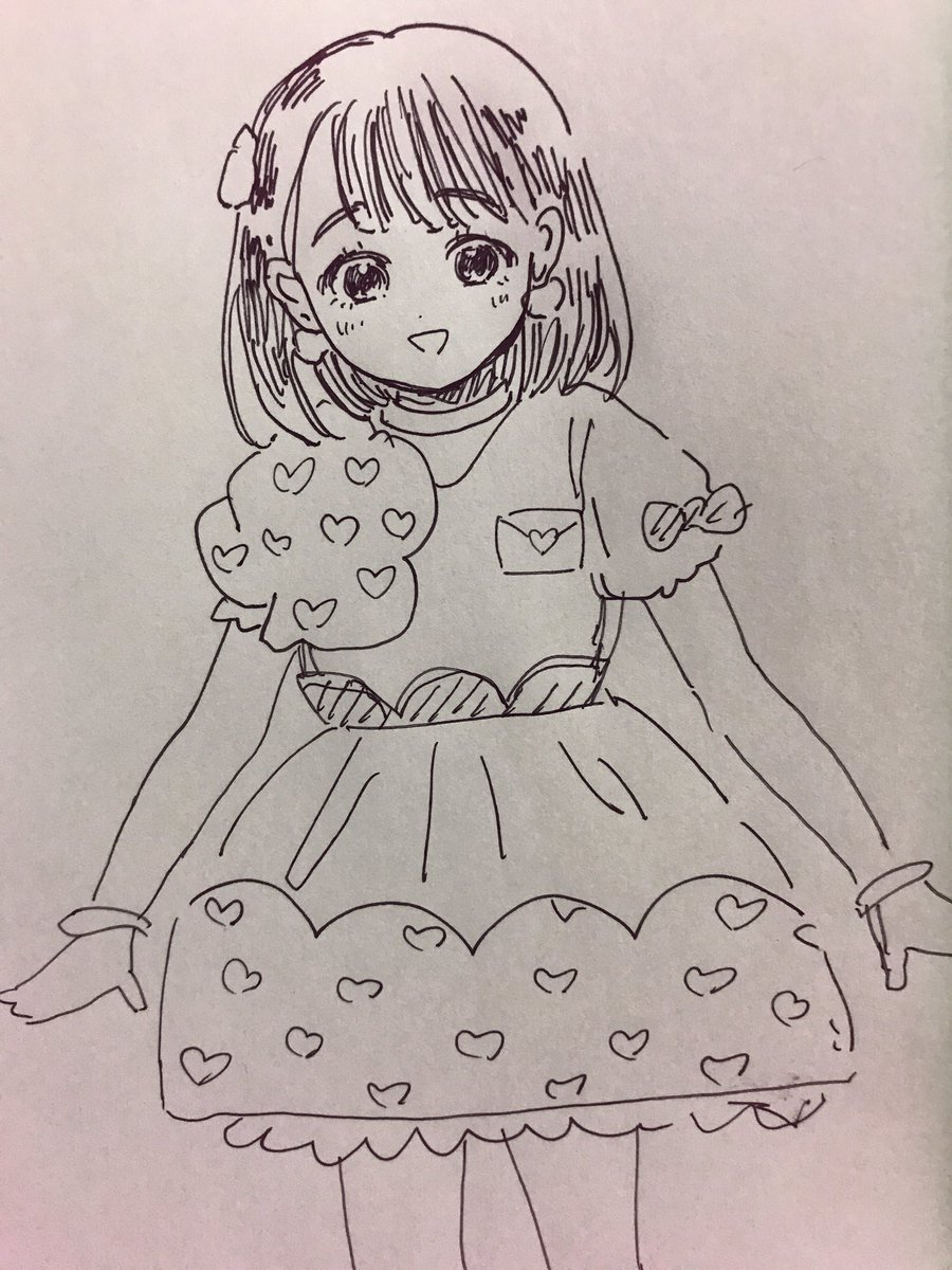 カントリーガールズの森戸知沙希ちゃん   私が小学生の時によく描いていた女の子の絵が現実に飛び出してきたのかと思った 
