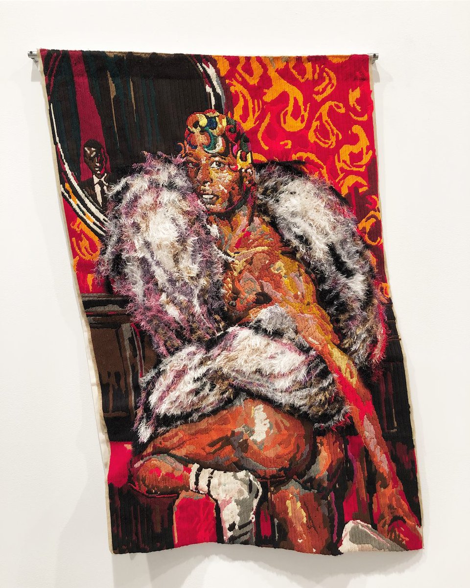 Opening tonight! #RavelledThreads 6-8pm #IgshaanAdams #JoëlAndrianomearisoa #AyanFarah #AboubakarFofana #AlexandraKarakashian #AbdoulayeKonaté #LawrenceLemaoana #SenzeniMarasela #ZohraOpoku and #AthiPatraRuga, organized with <a href="/MARIANEIBRAHIMG/">MARIANE IBRAHIM</a> skny.com/exhibitions/ra…
