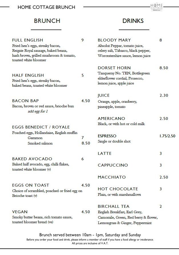 HomeCottage's tweet photo. Have you seen our incredible BRUNCH menu yet? After our first ever time serving from it last weekend, we can tell you that it went down a treat! If you didn't join us then, make sure you join us this weekend!🥓 #Brunch https://t.co/g3r13kb5vh https://t.co/3t0AsUKkBj