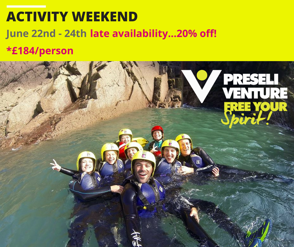 Late availability awesome special deal available for this coming weekend (June 22-24)! At a loose end? Come join us and enjoy a beautiful weekend in #Pembrokeshire *Just £184pp. Get in touch by email or phone by 1pm tomorrow :) <a href="/visitwales/">Visit Wales 🏴󠁧󠁢󠁷󠁬󠁳󠁿</a> <a href="/VisitPembs/">Visit Pembrokeshire 🏴󠁧󠁢󠁷󠁬󠁳󠁿</a>